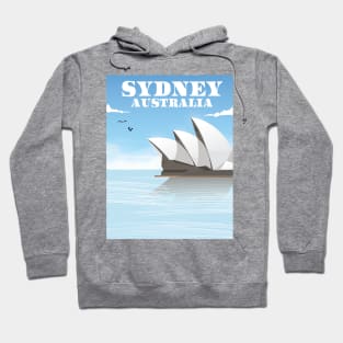 Sydney Australia travel poster Hoodie